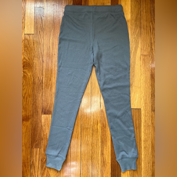 Koolaburra by UGG Soft Brushed Rib Leggings w. Drawstring Smoke Gray - XS - NEW - Picture 2 of 4